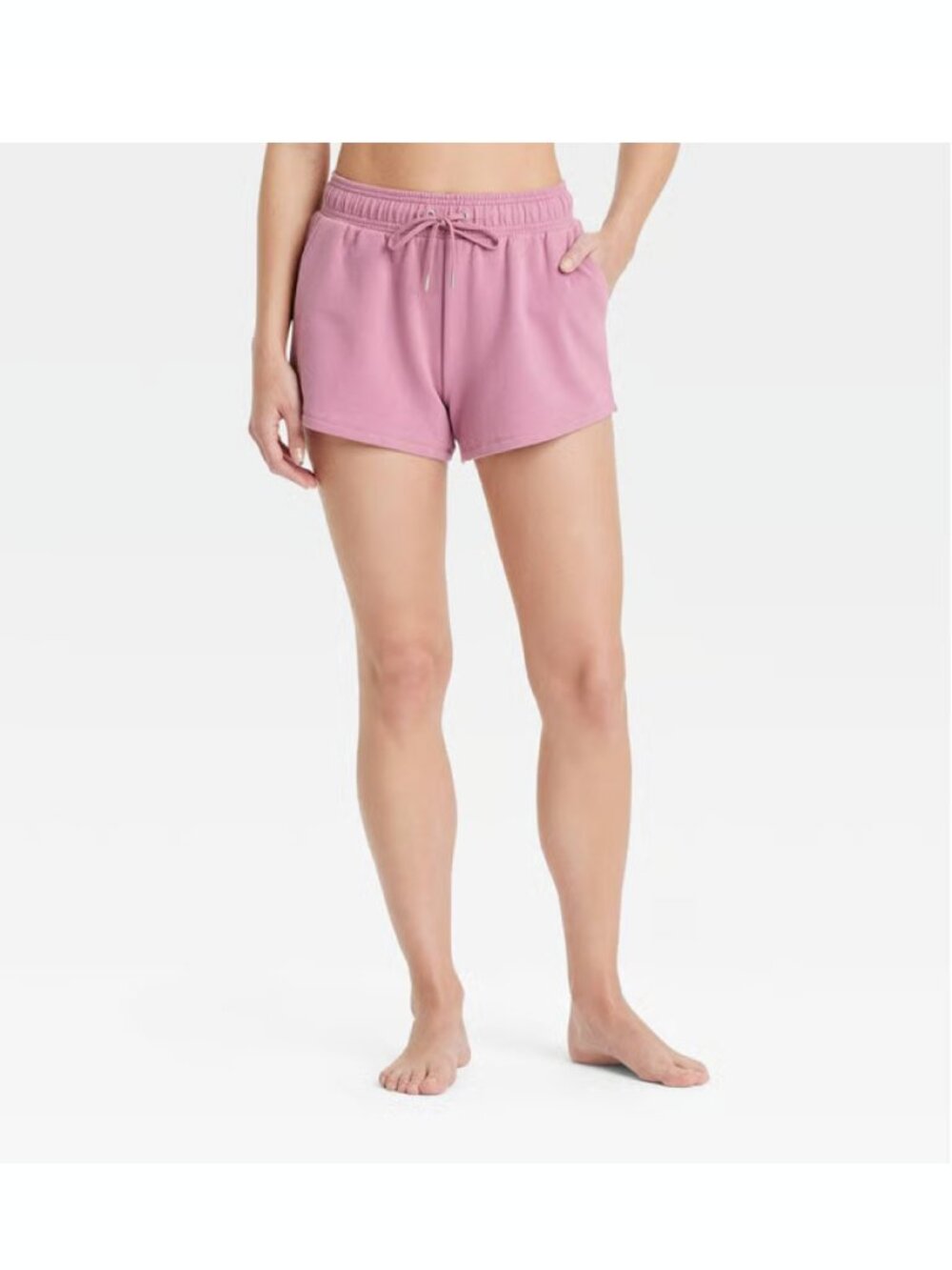 Women's Fleece Sweatshorts - Auden Mauve Shorts M